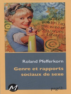 cover image of Genre et rapports sociaux de sexe